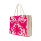 Embroidered Bird Tote Bag - Pink or Blue