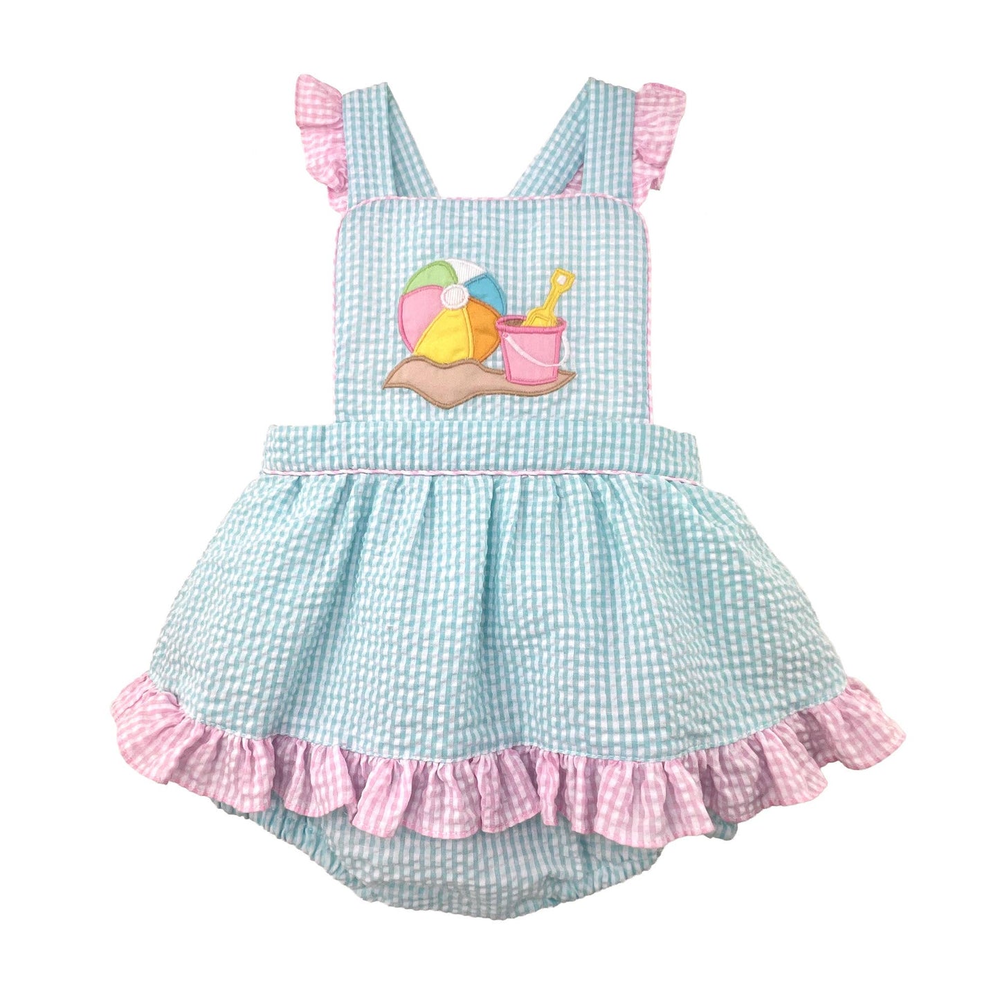 Sunbubble with Overlay Skirt & Beach Applique