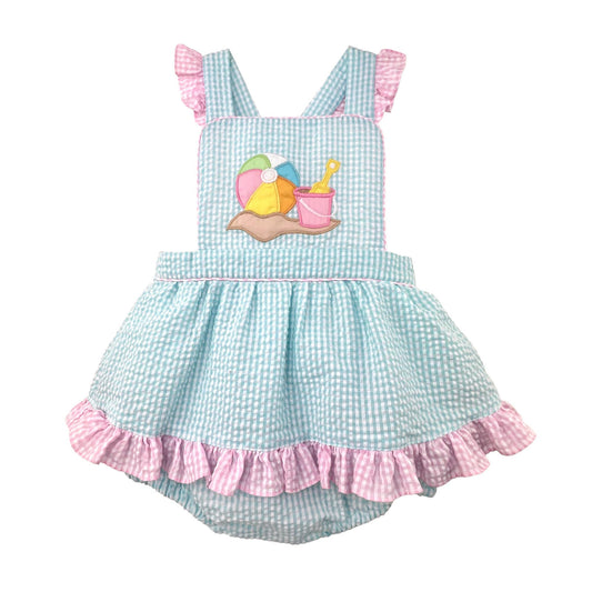 Sunbubble with Overlay Skirt & Beach Applique