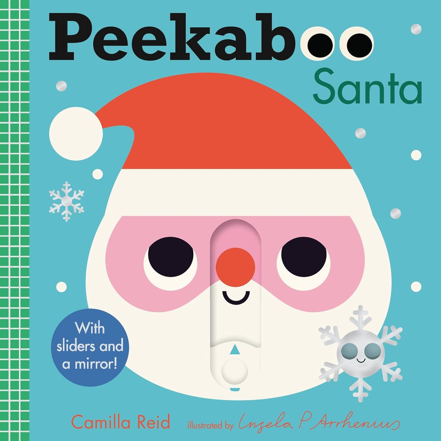 Peekaboo Santa - Slide/Board Book