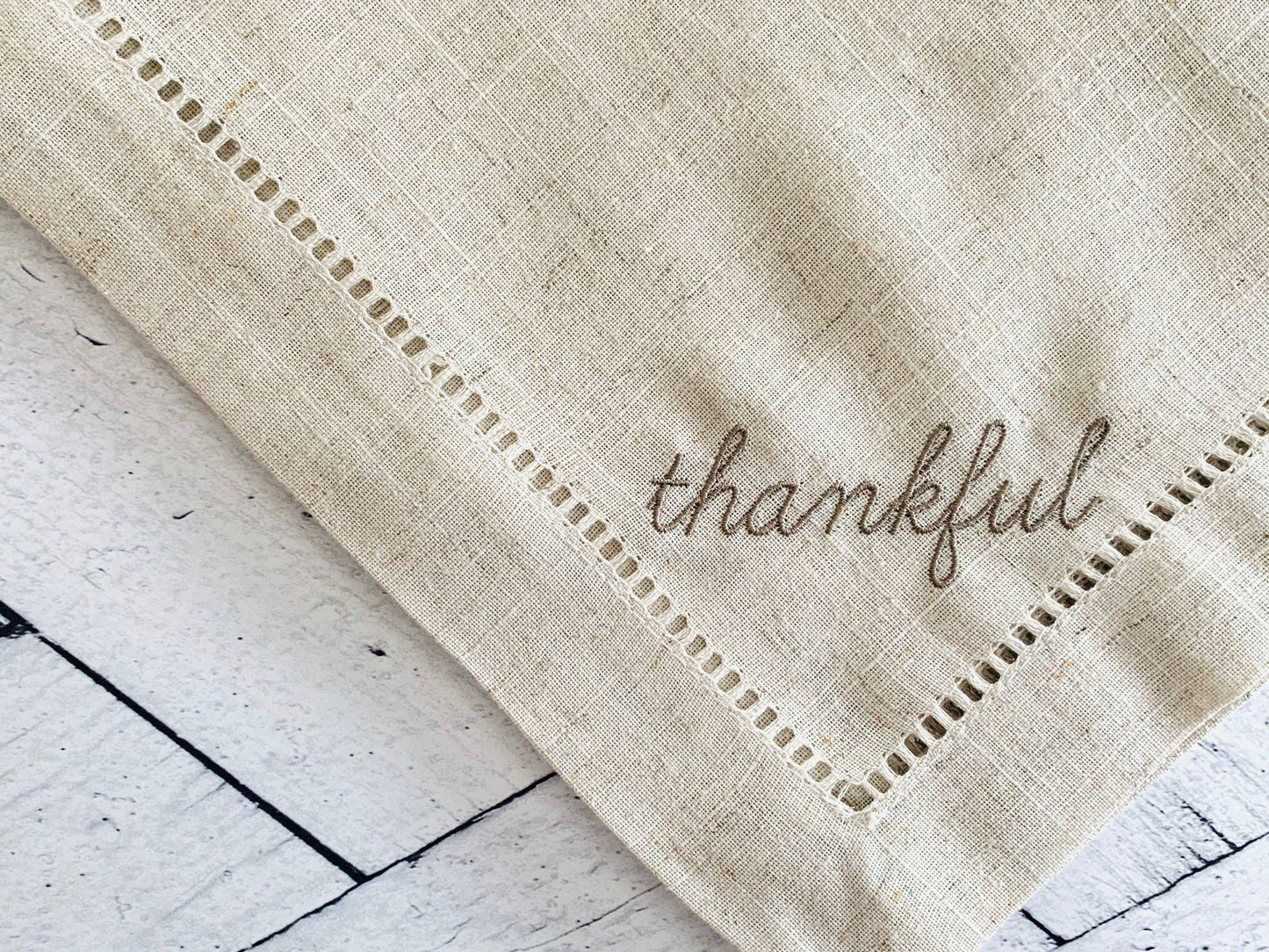 Thankful Cloth Napkins - Set of 4