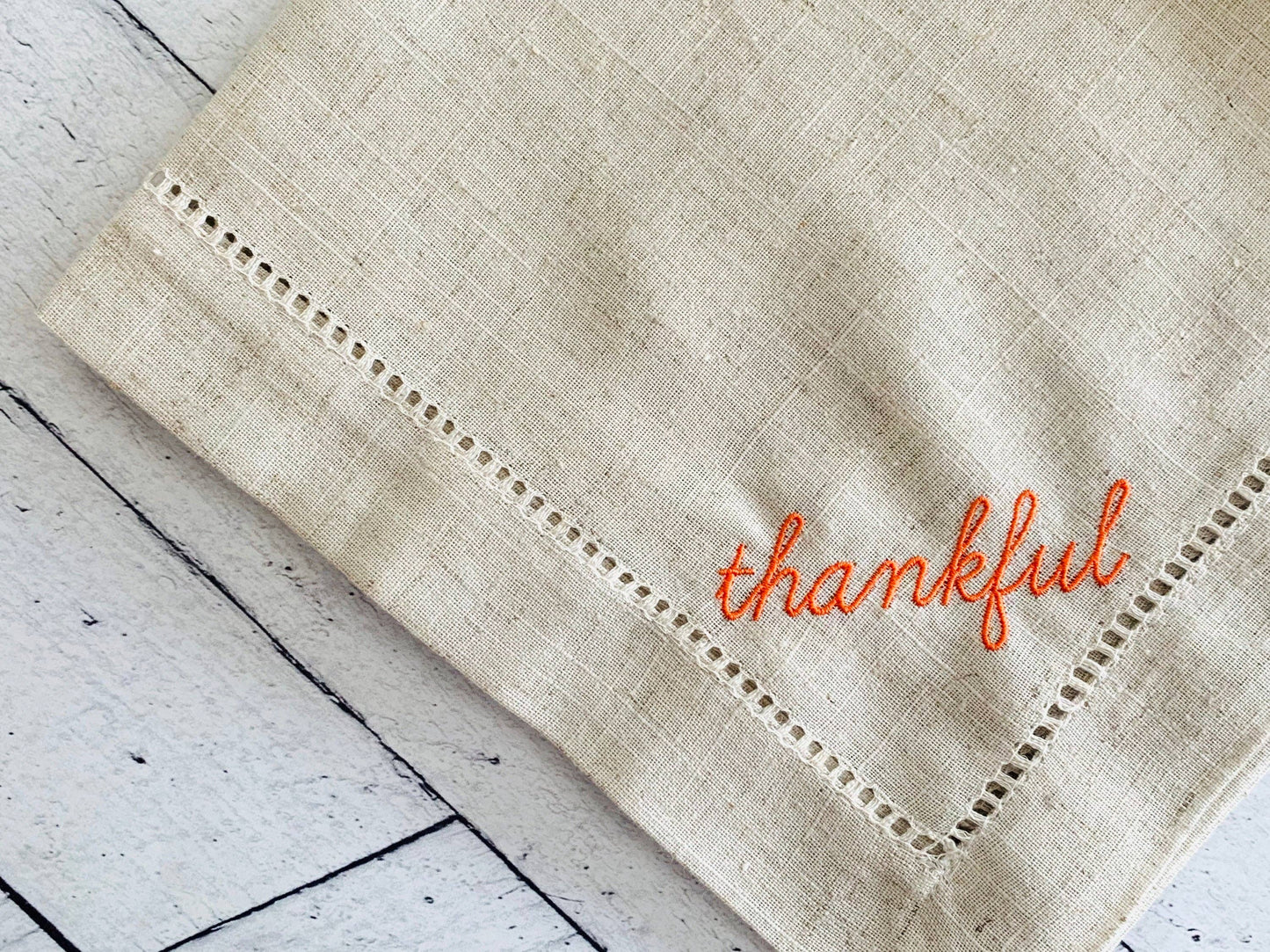 Thankful Cloth Napkins - Set of 4