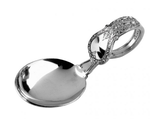 Salisbury - Pewter Bent Baby Spoon