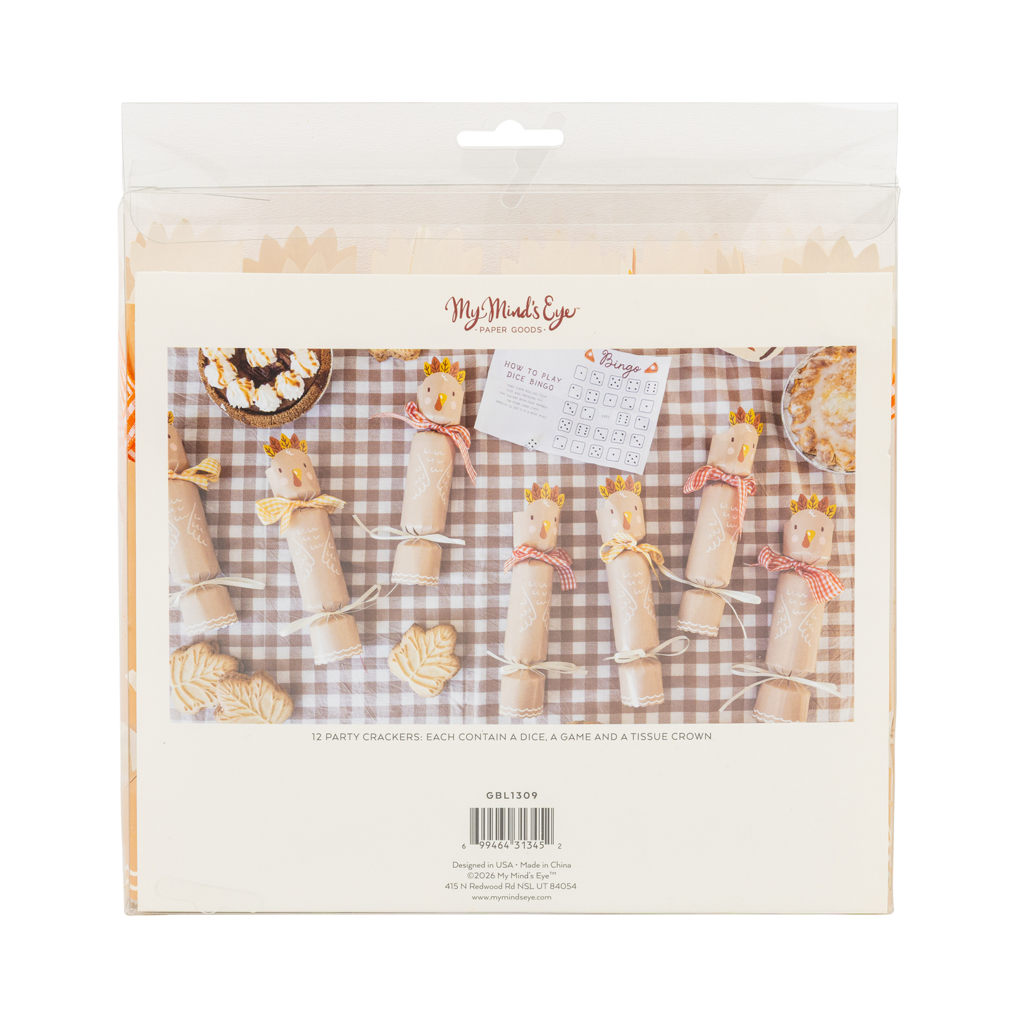 Turkey Party Crackers