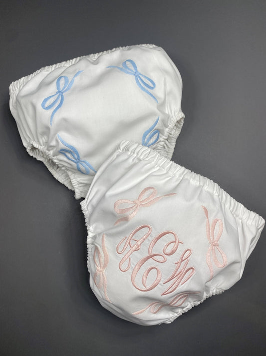 Boutross - Four Bows Monogram Bloomers - Pink