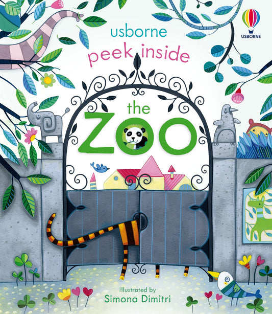 Peek Inside the Zoo - Board Book