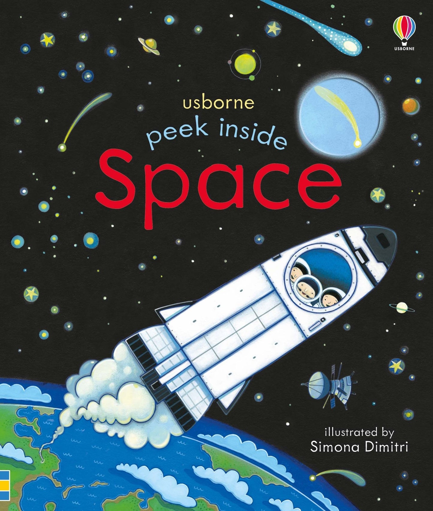 Peek Inside Space - Lift-the-Flap Book