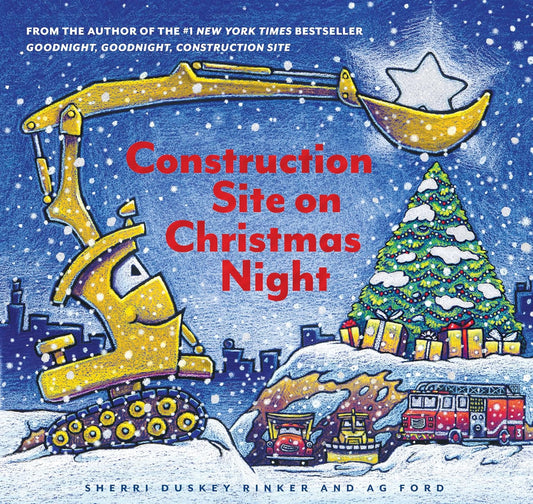 Construction Site on Christmas Night - Book