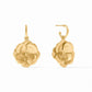 Julie Vos - Gold Flower Earrings