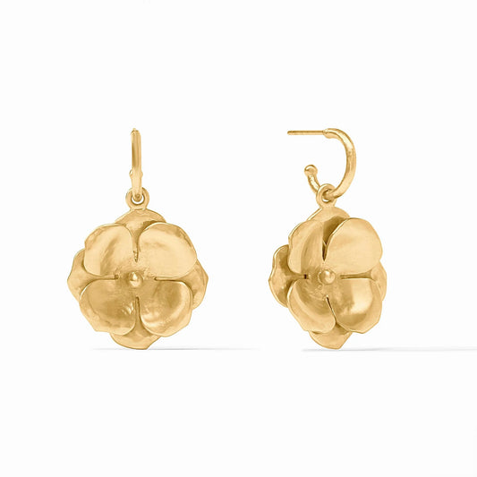 Julie Vos - Gold Flower Earrings