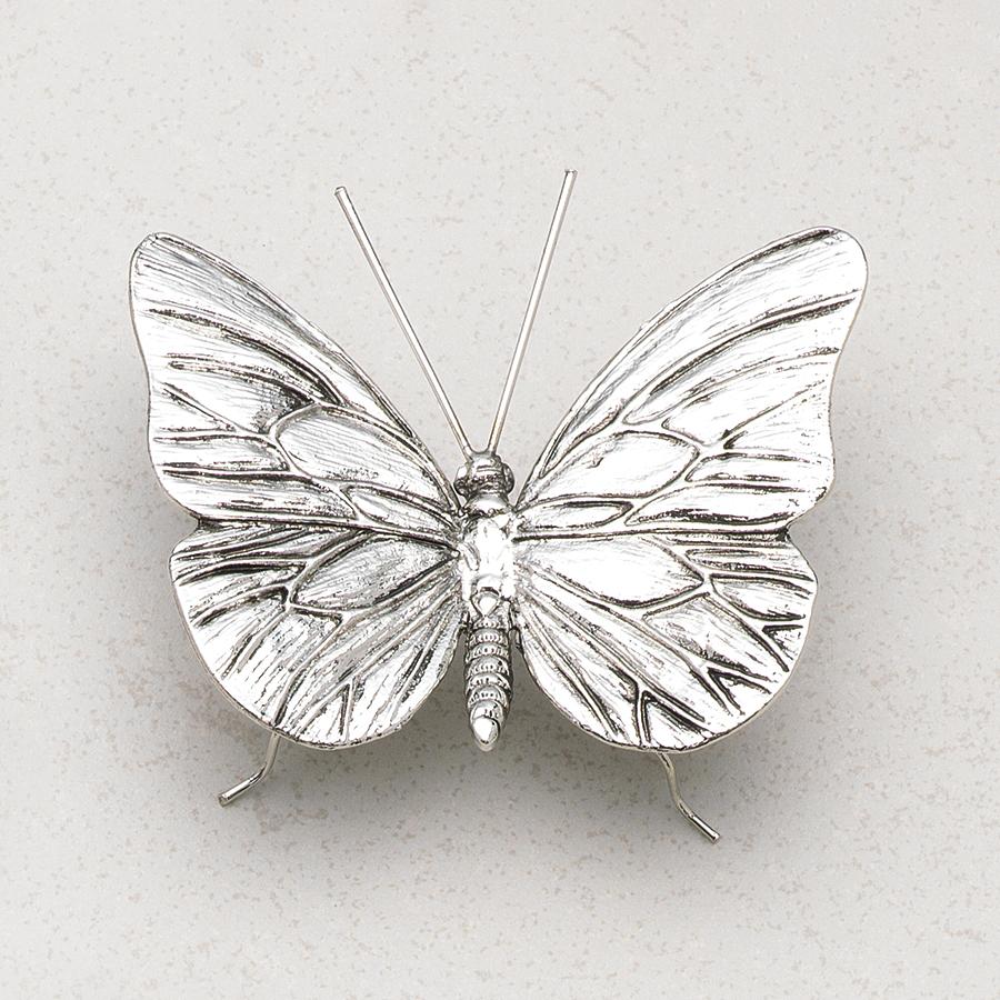 Pewter Butterfly