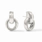 Julie Vos - Chunky Silver Earring with Twisted Wire Detail