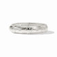 Julie Vos - Silver Hinge Bangle with Cross Detail