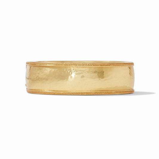 Julie Vos - Thick Hinged Bangle - Gold or Silver