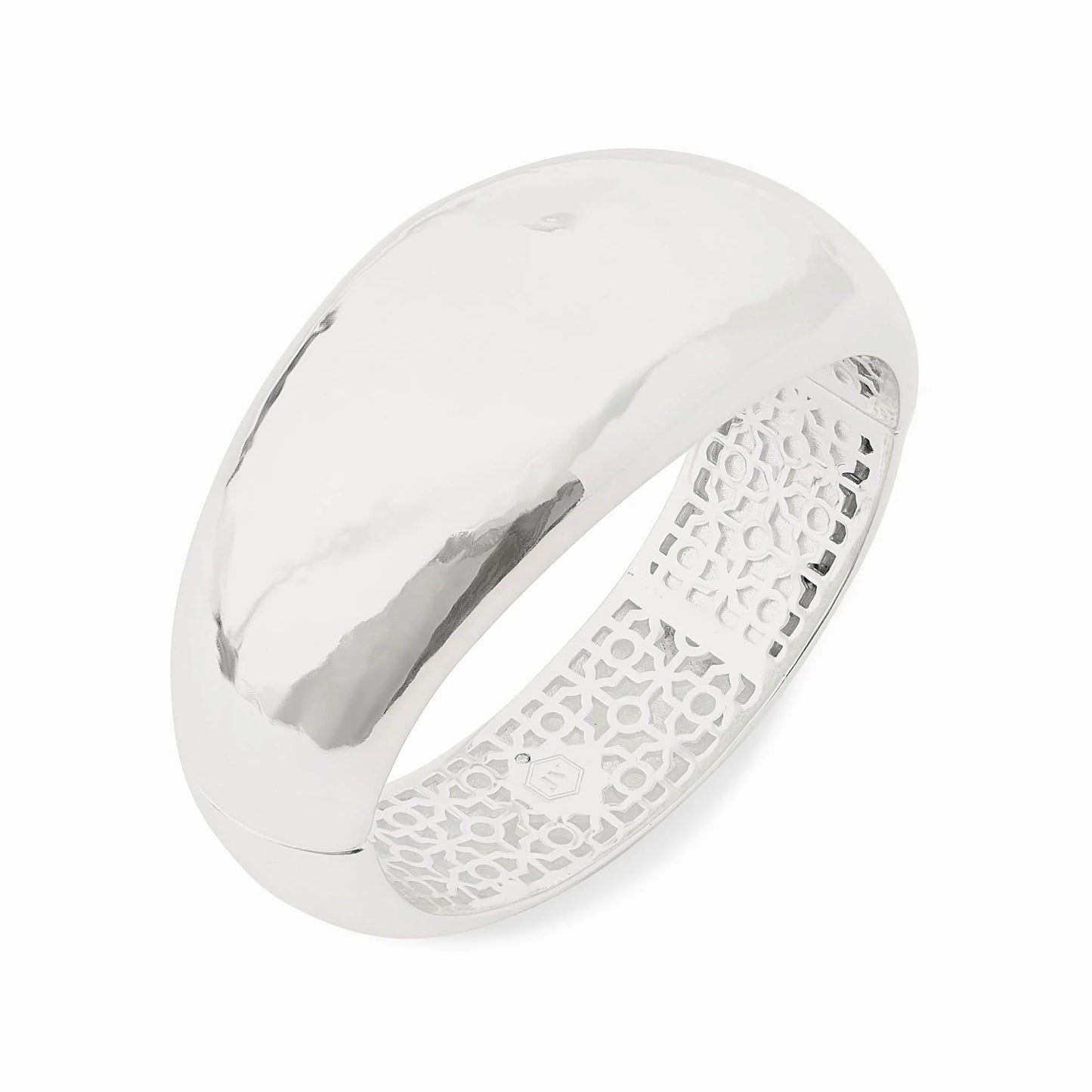 Julie Vos - Chunky Silver Hinge Bangle