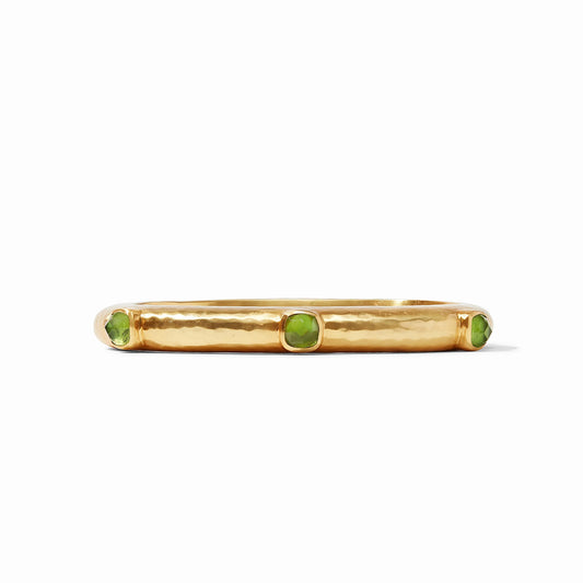 Julie Vos - Catalina Stone Hinge Bracelet Palmetto Green