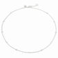 Julie Vos - Delicate Gold or Silver Necklace with CZ