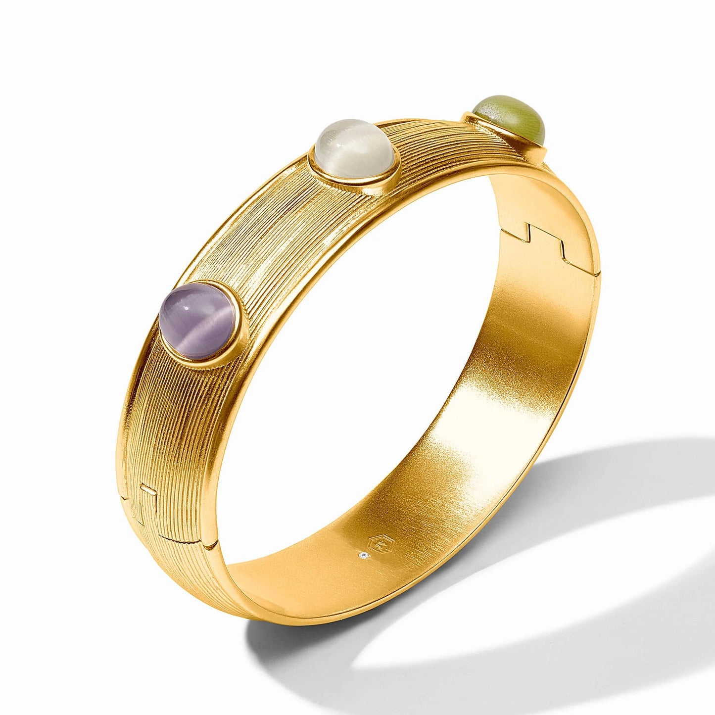 Julie Vos - Cobblestone Stone Hinge Bangle
