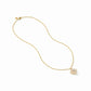 Julie Vos - Gold Chain Necklace with Mother of Pearl Charm
