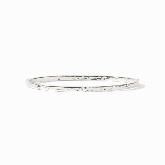 Julie Vos - Thin Bangle with Multiple Gemstones - Multiple Colors