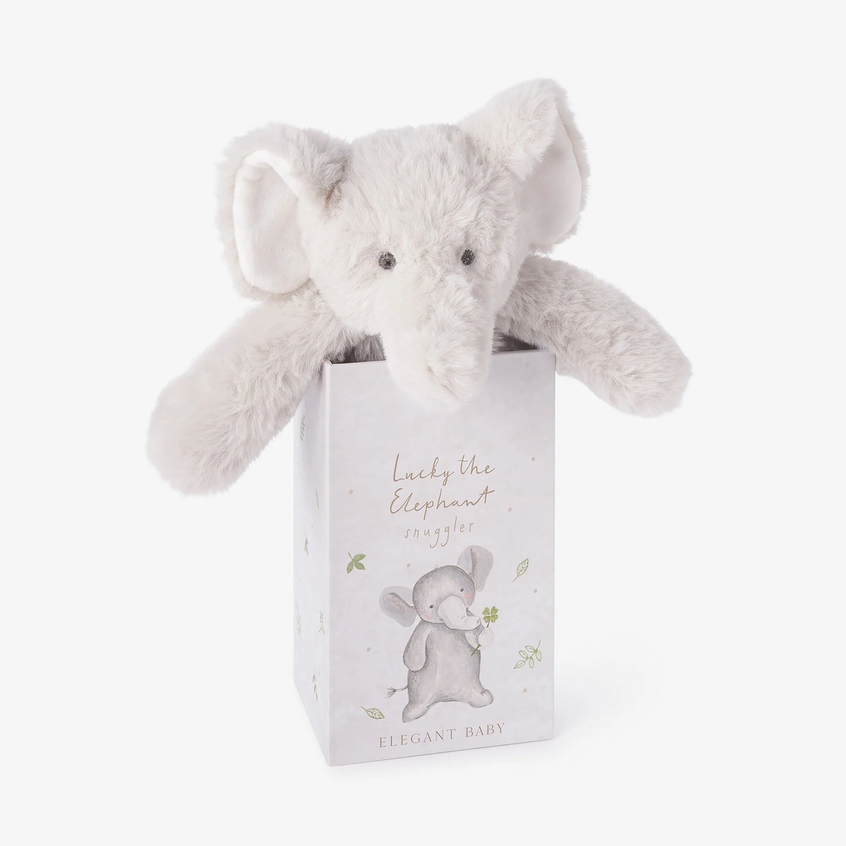 Elegant Baby - Lucky the Elephant Plush with Gift Box
