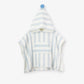 Elegant Baby - Stripe Hooded Terry Poncho - Pink or Blue