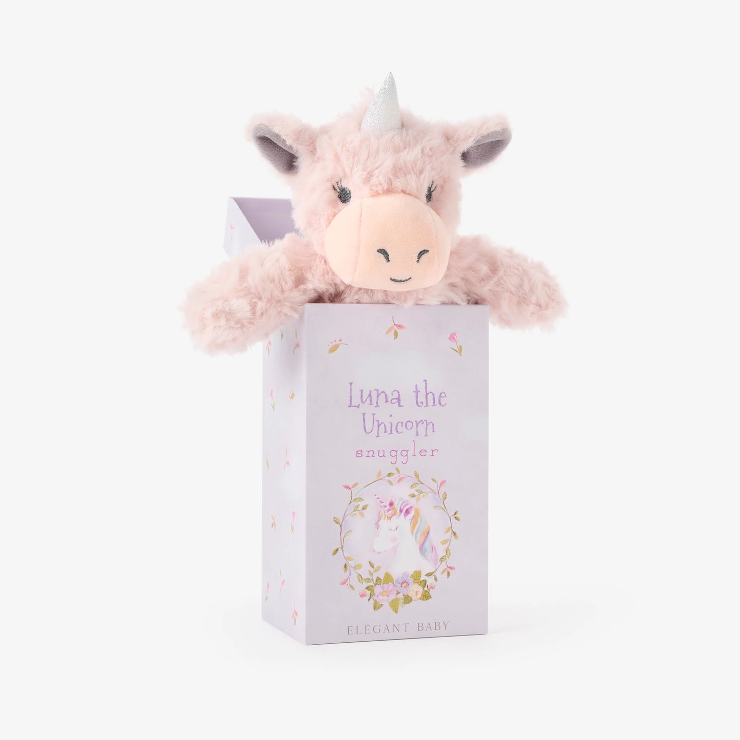 Elegant Baby - Luna the Unicorn Plush in Gift Box