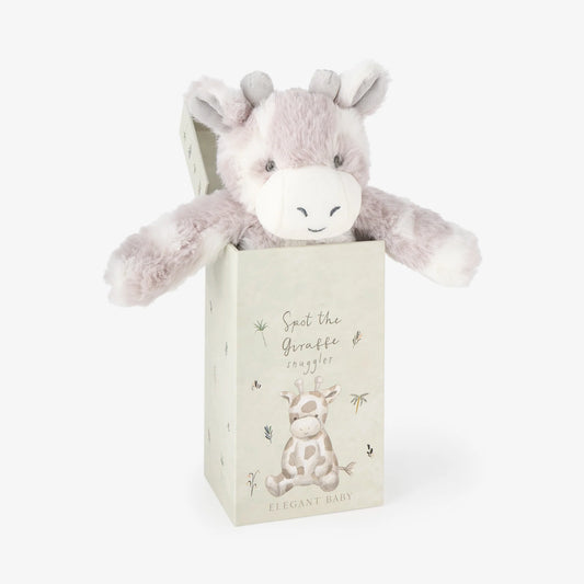 Elegant Baby - Spot the Giraffe Plush in Gift Box