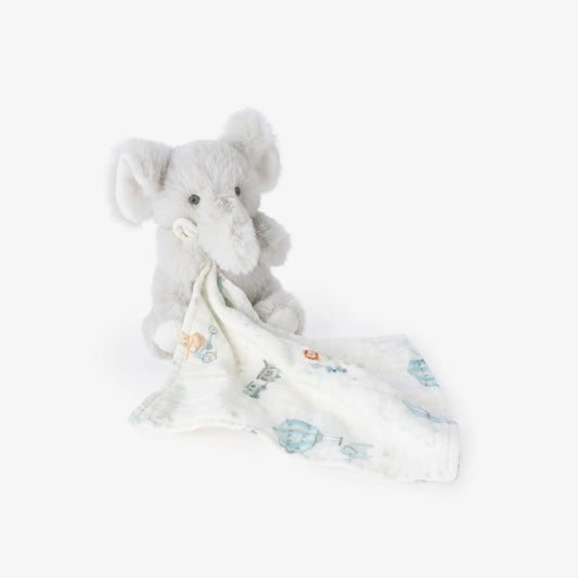 Elegant Baby - Elephant Toy with Blankie