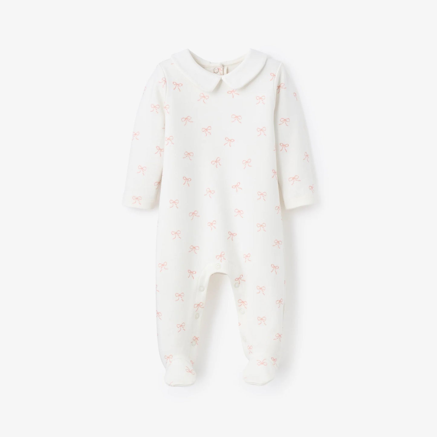 Elegant Baby - Pink Bow Footie or Blanket