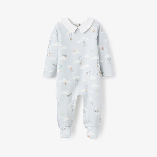 Elegant Baby - Hot Air Balloon Collar Footie