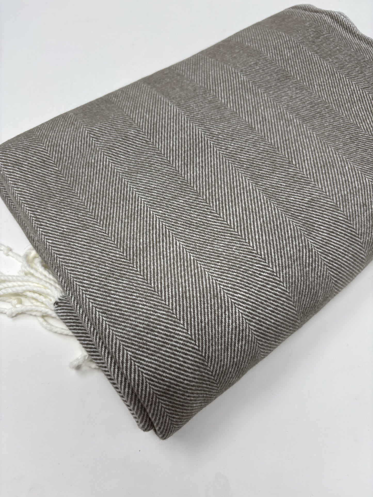 Herringbone Woven Throw Blanket - Many Colors