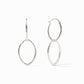 Julie Vos - 2-in-1 Silver Hoops
