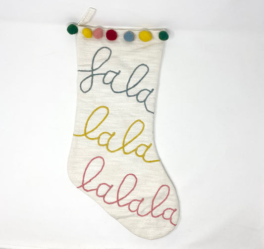 Falalala Stocking