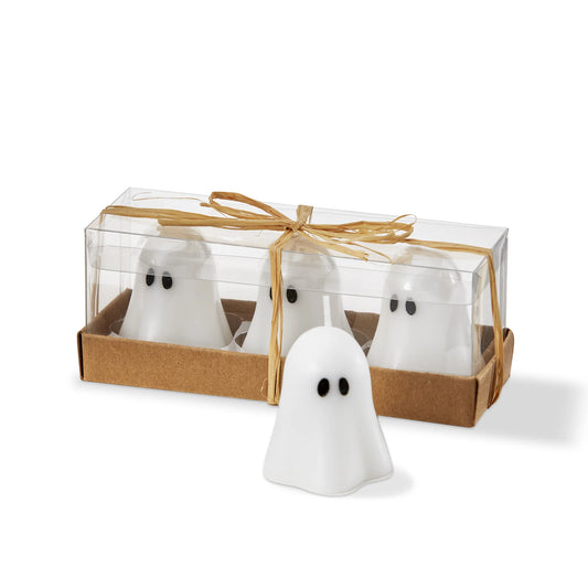 Ghost Candles - Set of 3