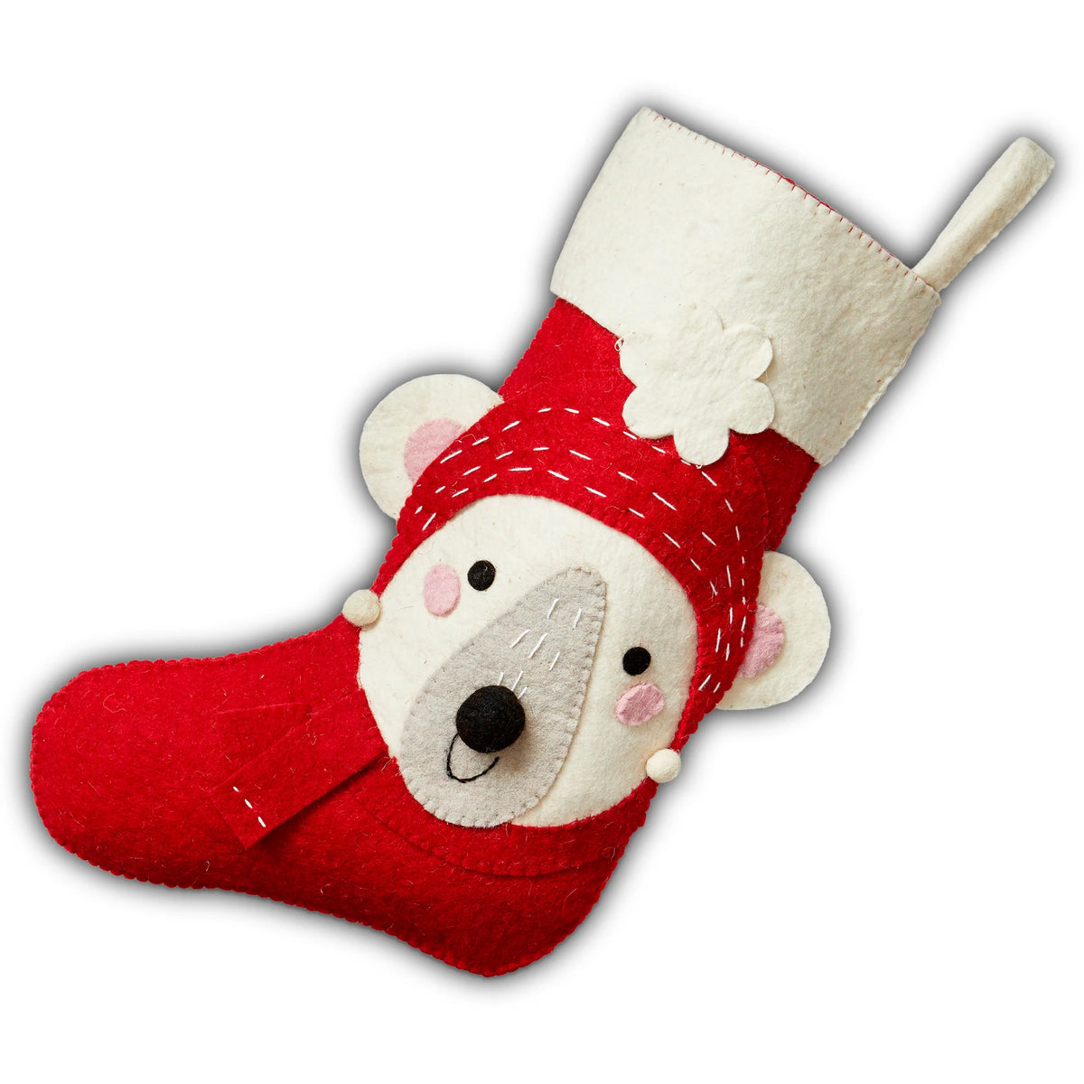 Felt Stocking - Polar Bear