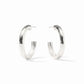 Julie Vos - Hammered Silver Hoops