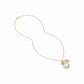 Julie Vos - Long Gold Chain Necklace with Heart Charms