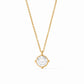 Julie Vos - Gold Necklace with Gemstone and Honeybee