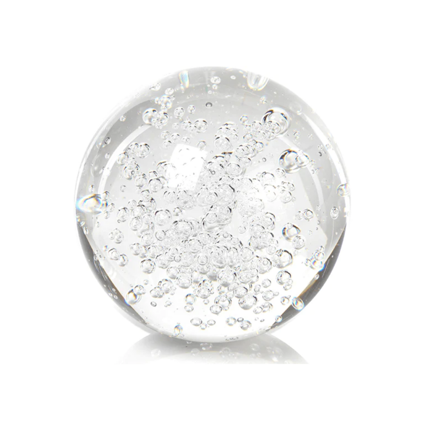 Glass Ball with Bubbles