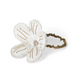 Cloth White Flower Napkin Rings Set of 4