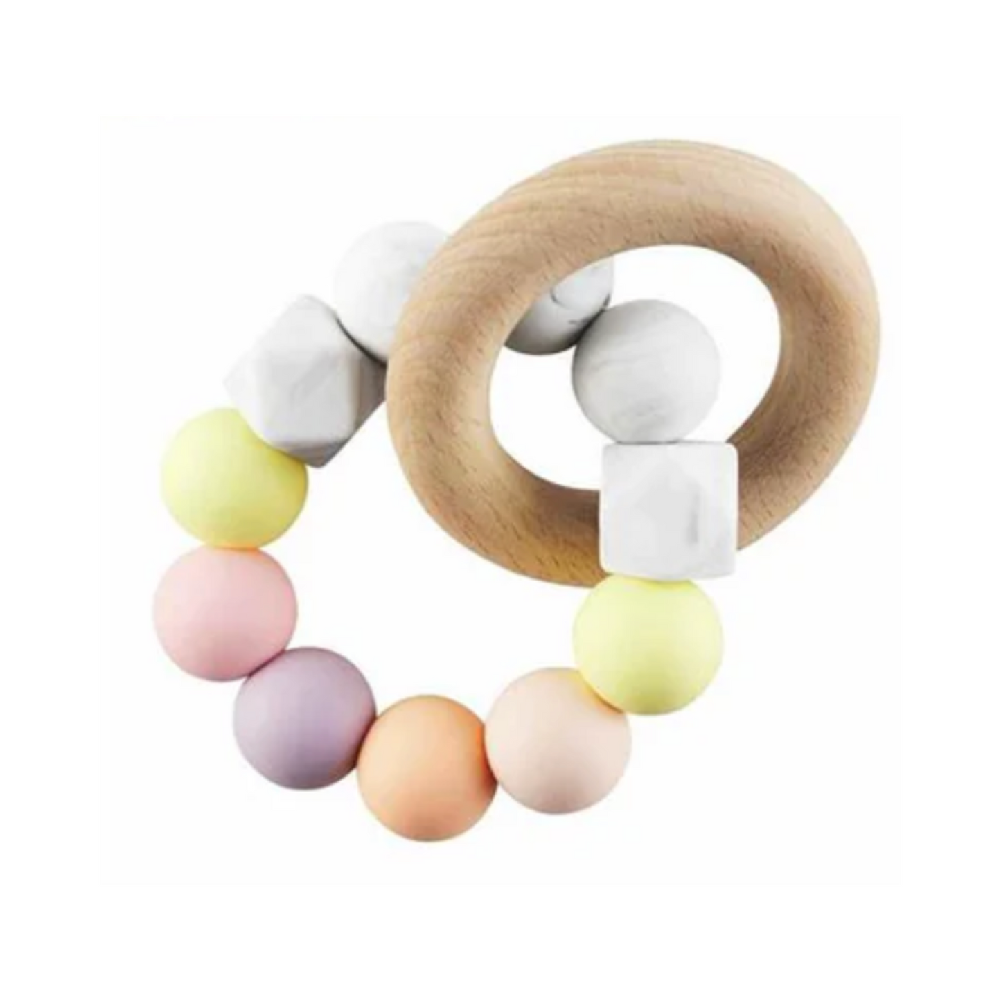 Silicone and Wood Teethers