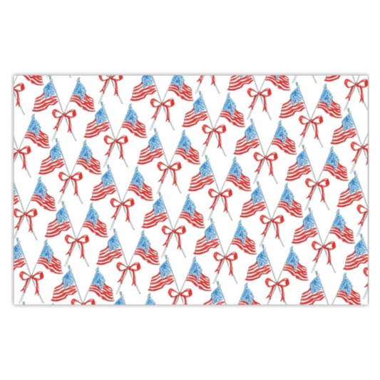 Flags and Bows Placemat