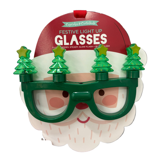 Light-Up Glasses - Christmas