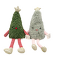 Mon Ami - Green Christmas Tree Doll - Pink or Red