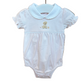 Baby Club Chic - Embroidered Dog on Pink Collection - Bib, Hat, Outfit, Blanket