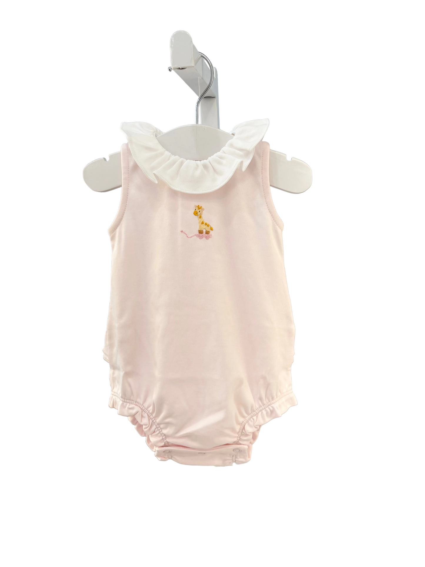 Baby Club Chic - Embroidered Giraffe - Bubble
