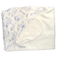 Baby Club Chic - Toile Bunnies - Hooded Towel with Mitt Set