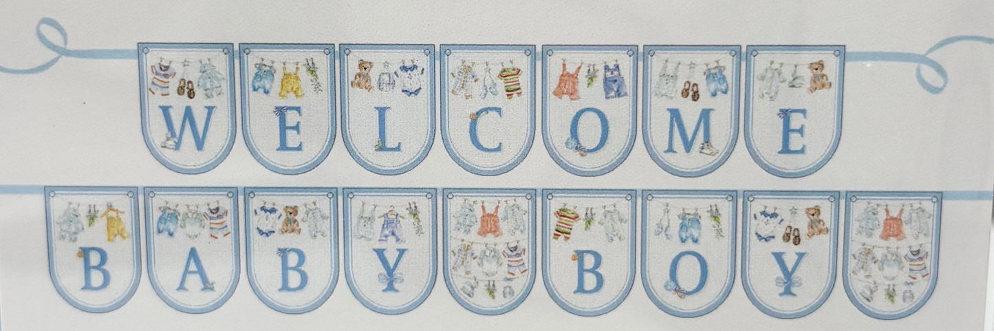 RosanneBeck - Party Banner - Welcome Baby