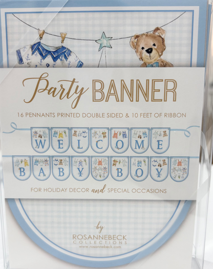 RosanneBeck - Party Banner - Welcome Baby